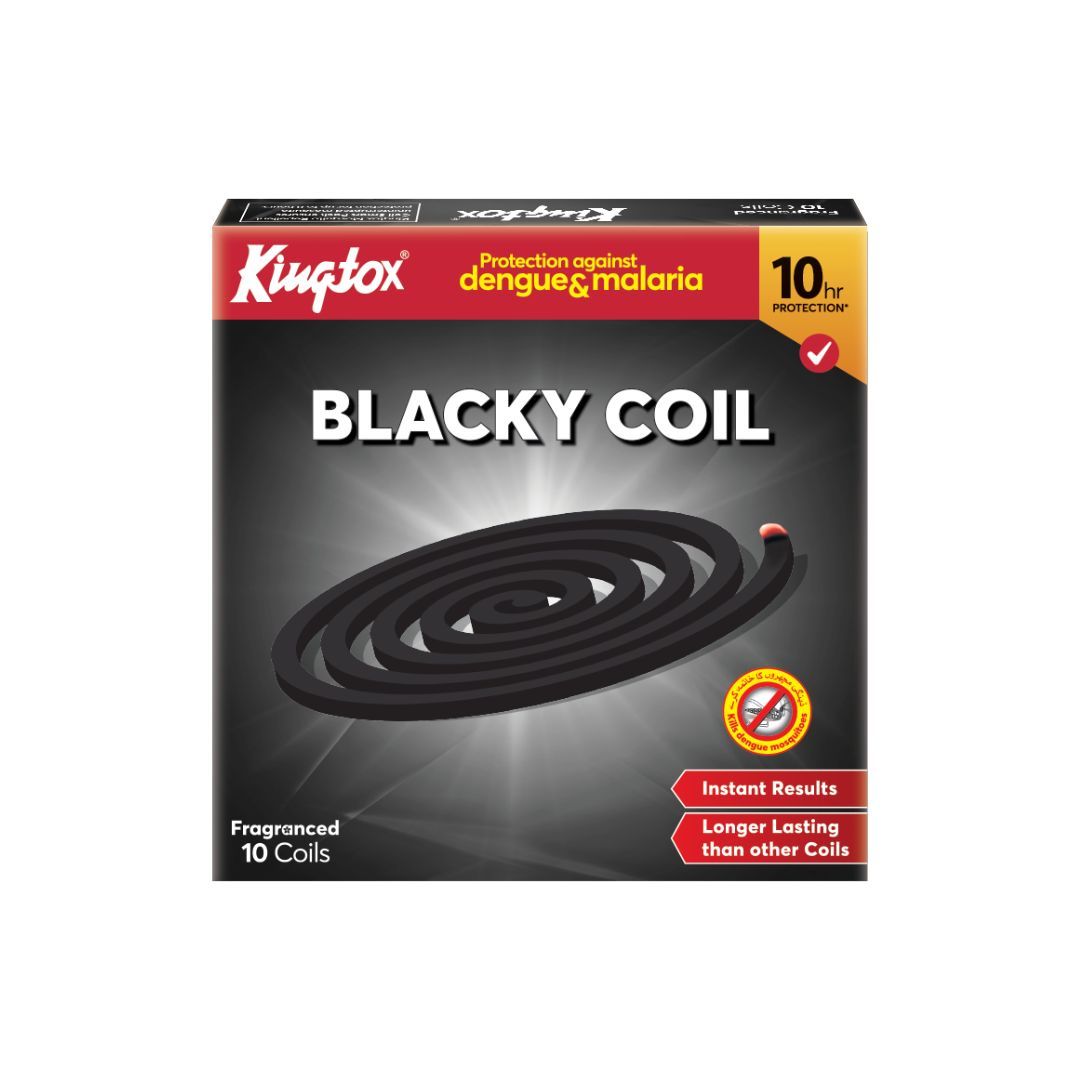 Kingtox Black Coil 10 Piece Pack