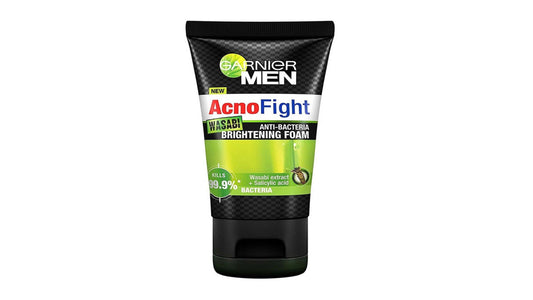 Garnier Men Acno Fight Wasabi Antibacterial Brightening Foam 100ml