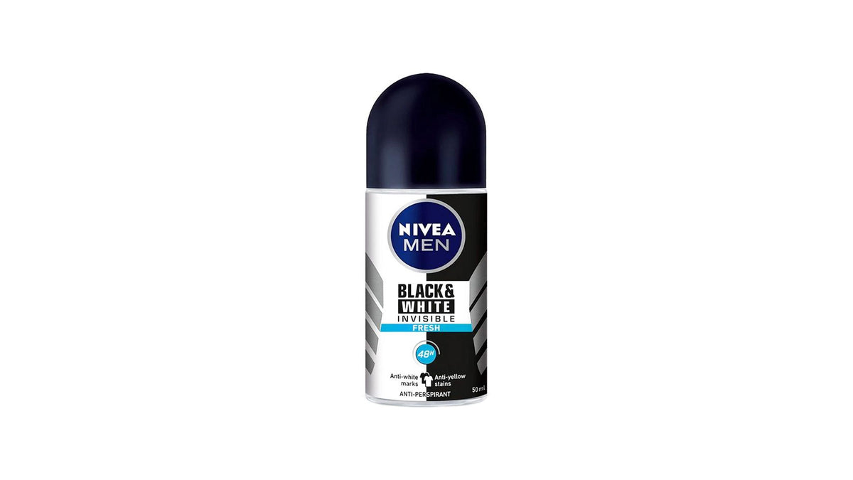 Nivea Men Black & White Invisible Roll-on 50ml