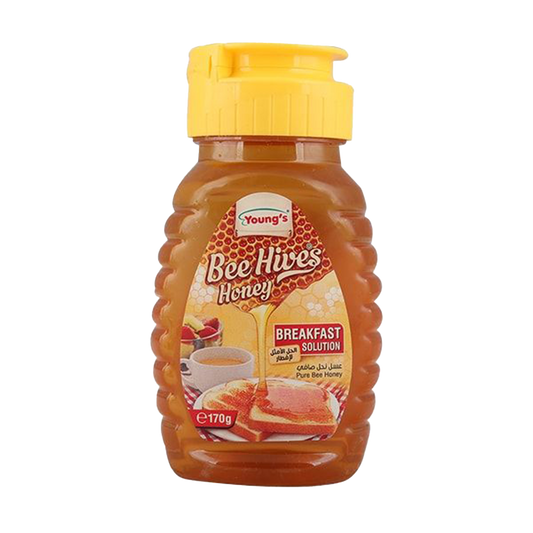 Young's Bee Hives Honey Squeeze Bottle 170g