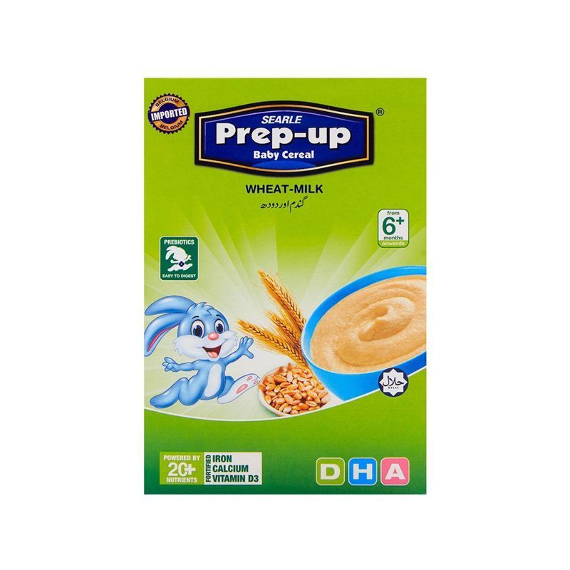 Searle Prep-up Baby Cereal Wheat Milk 175g