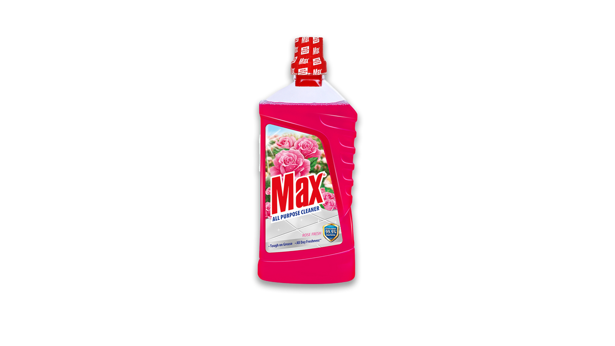 Max All Purpose Rose Fresh Surface Cleaner 1L