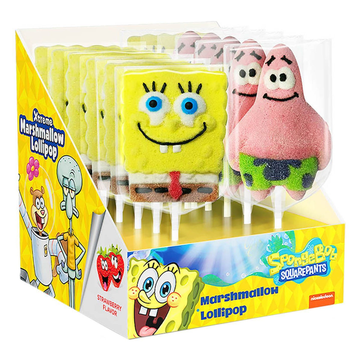 Relkon Spongebob Marshmallow Lollipop 45g