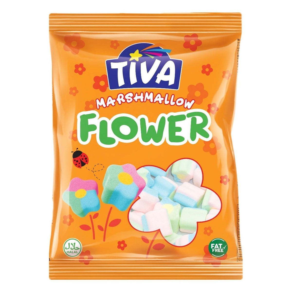 Tiva Flower Marshmallow 140g