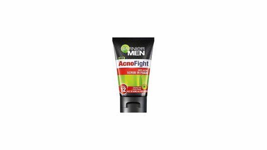 Garnier Men Acno Fight Anti Acne Scrub in Foam 100ml