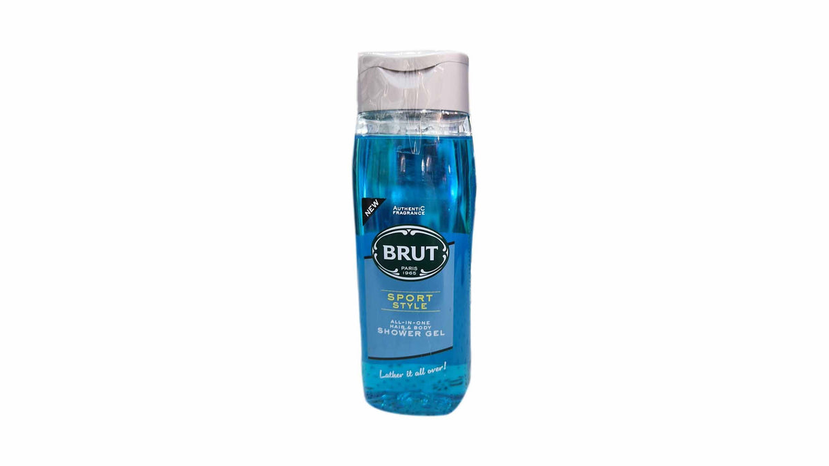 Brut Sport Style All in One Hair & Body Shower Gel 500ml