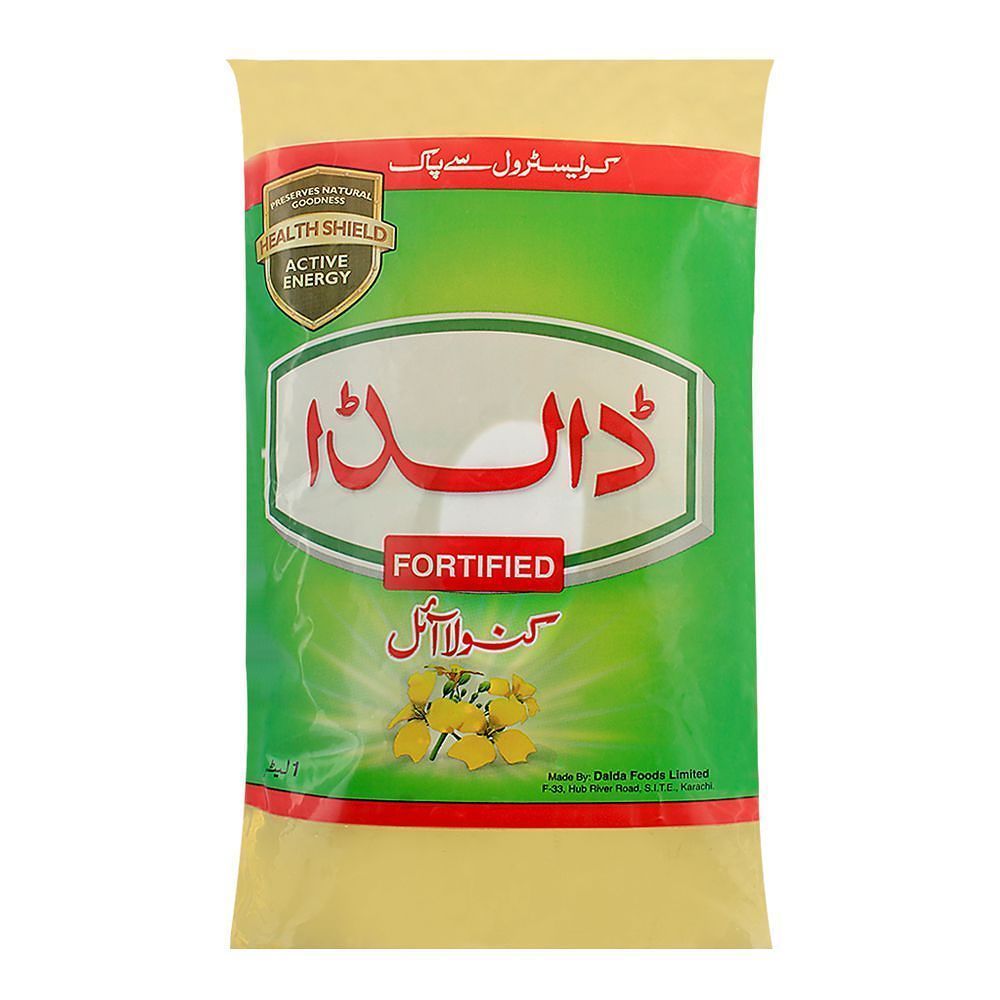 Dalda Canola Cooking Oil Pouch 1L
