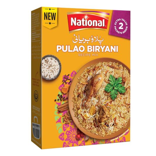 National Pulao Biryani Recipe Mix Masala 100g