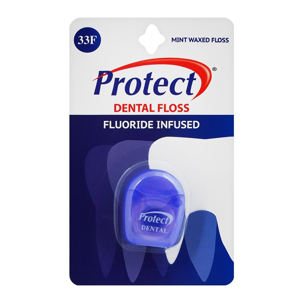 Protect Fluoride Infused Dental Floss 33F 1 Piece
