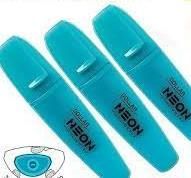 Dollar Neon Highlighter Blue 1 Piece