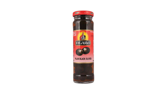 Figaro Black Olives Plain Imported 85g