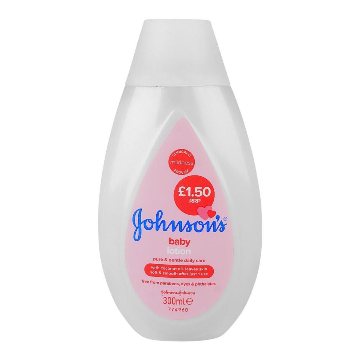 Johnson's Pure & Gentle Daily Care Baby Lotion Italy 300ml