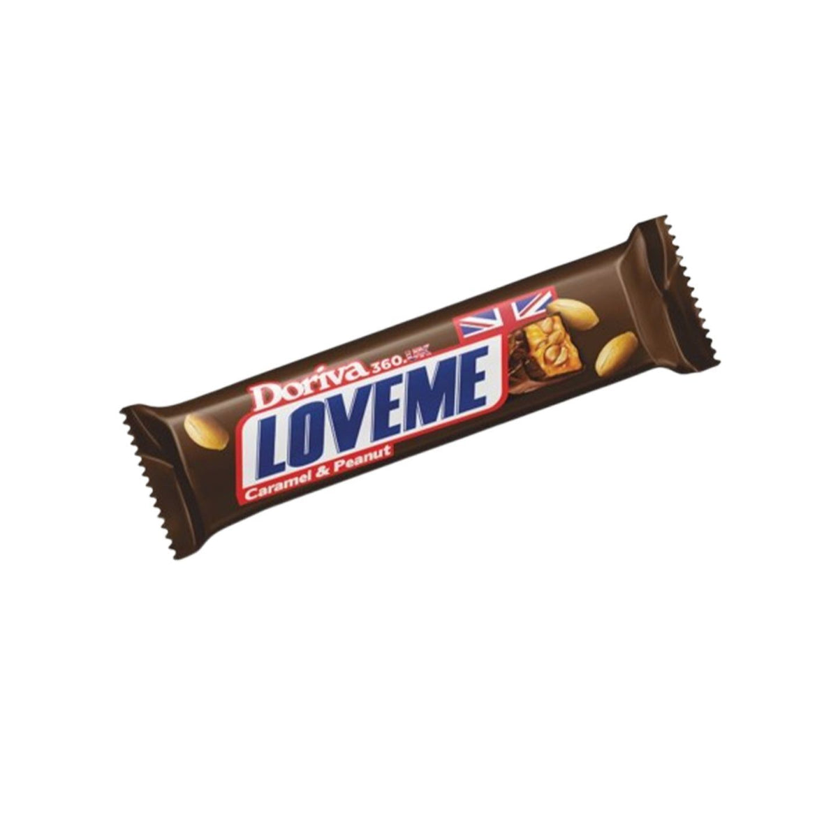 Doriva 360 Loveme Chocolate Caramel & Peanut 50g