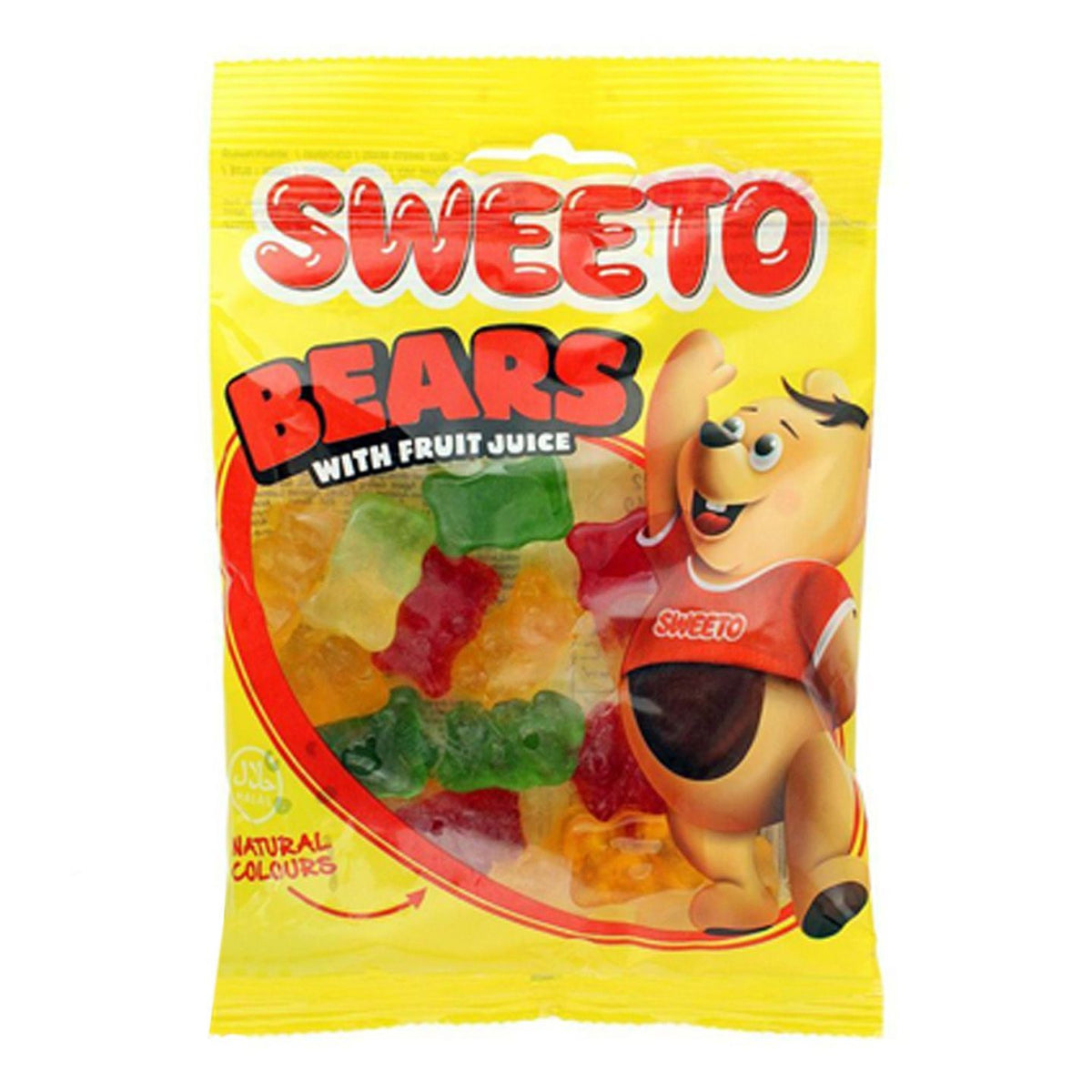Sweeto Bears Gummy Jelly Pouch 80g