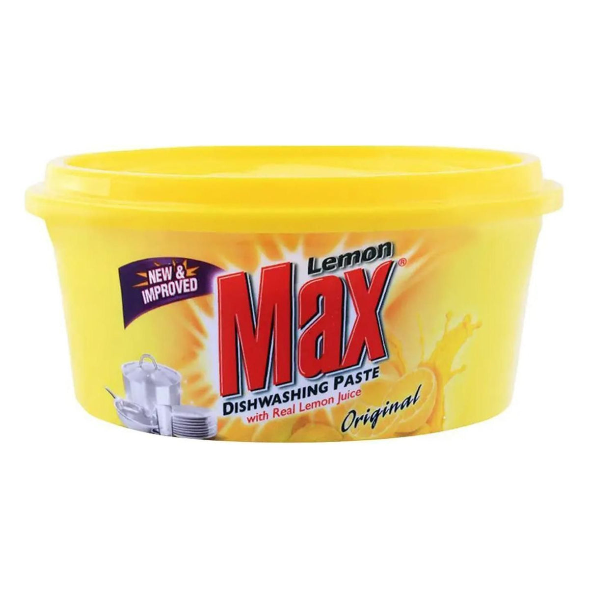 Lemon Max Dishwash Paste Yellow 400g
