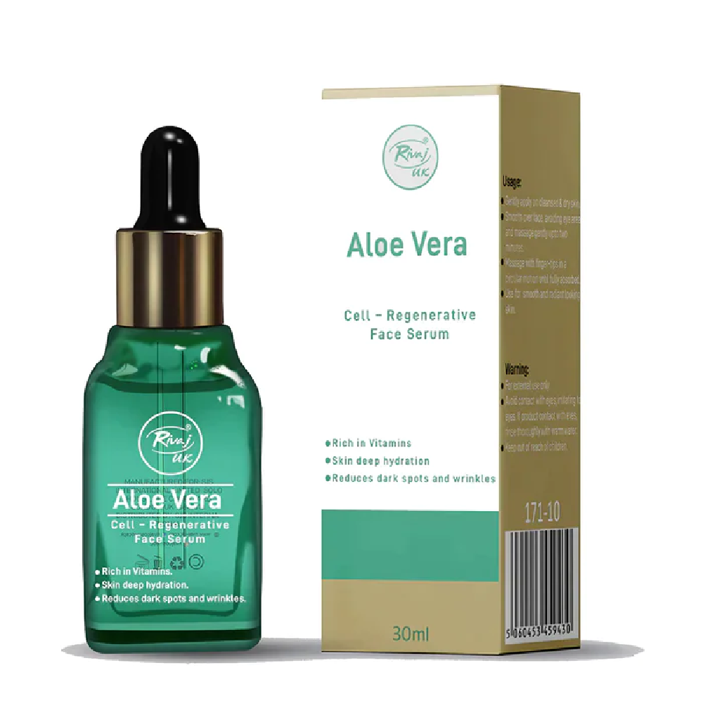 Rivaj 17102 Aloe Vera Cell Regenerating Face Serum 30ml