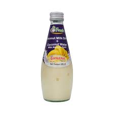 CoFresh Coconut Milk Drink Banana 290ML Bottle