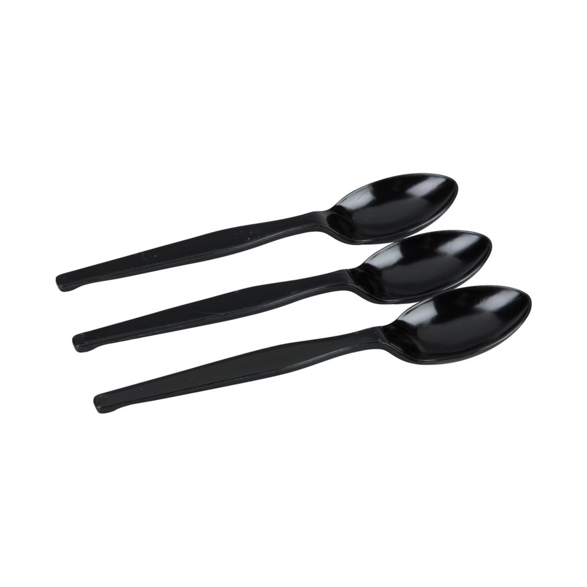 FK Plastic Black Spoons 40S