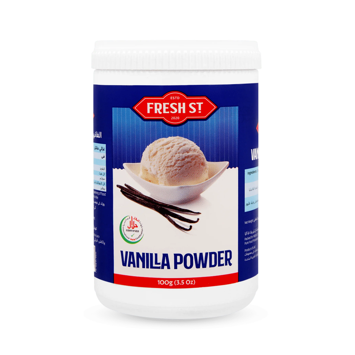 Fresh St Vanilla Powder 100G