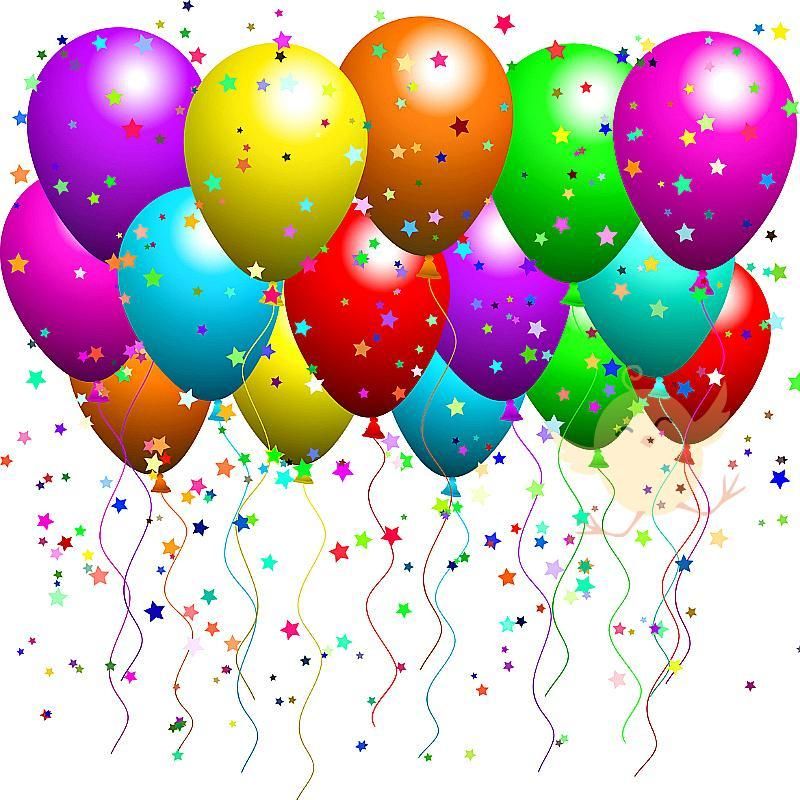 Happy Birthday Balloons 25 Pieces