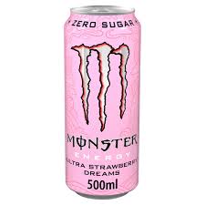 Monster Energy Ultra Strawberry Dreams Drink 500Ml