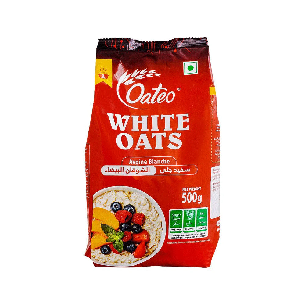 Oateo White Oats 500gm