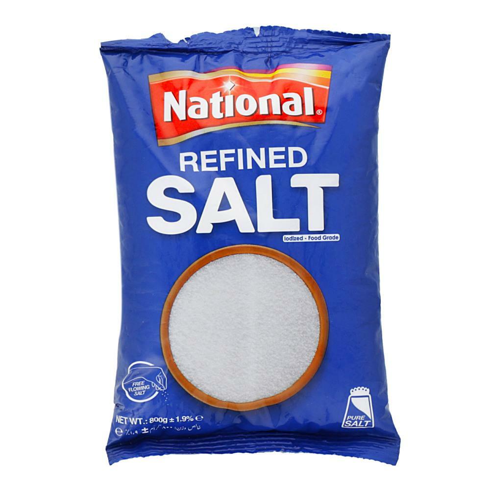 National Refined Salt 800g