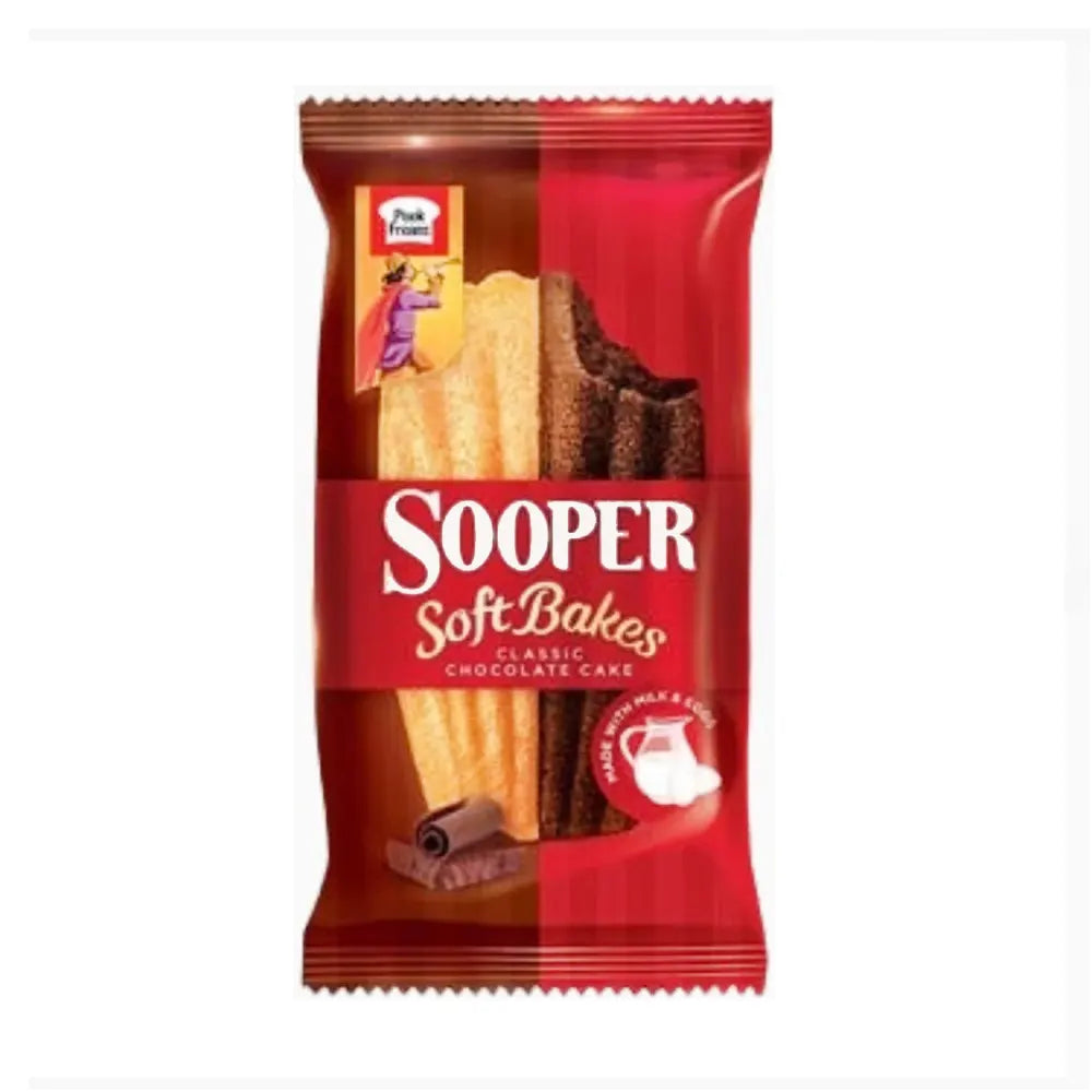 Sooper Chocolate Soft Bake Cake (1 Pack)