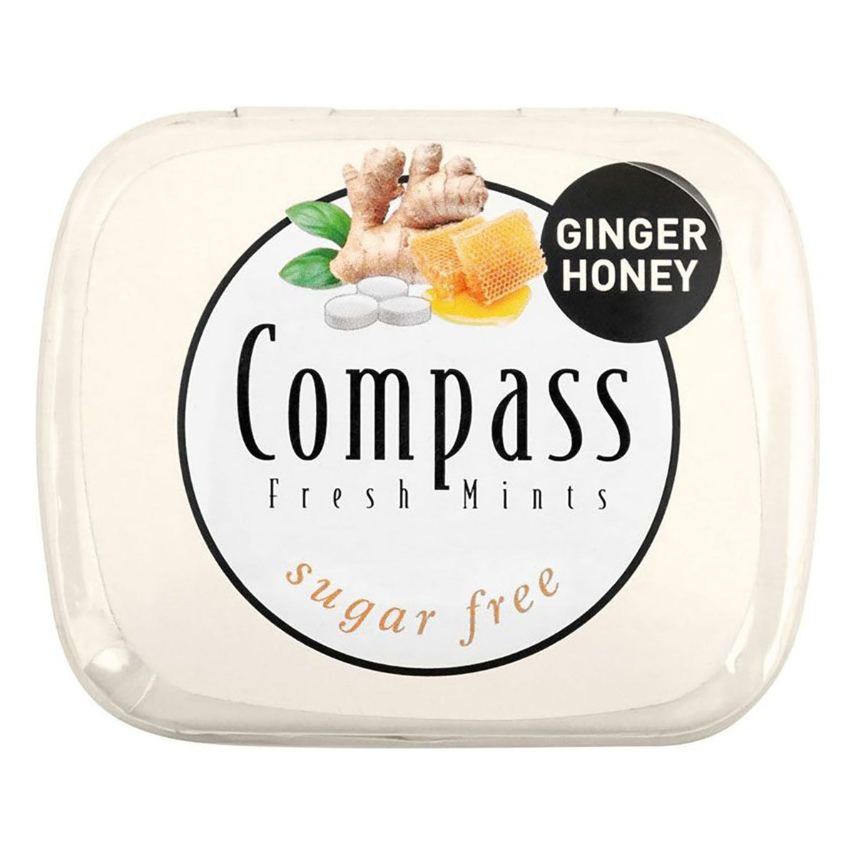 Compass Ginger Honey Mints Imported 1 Unit