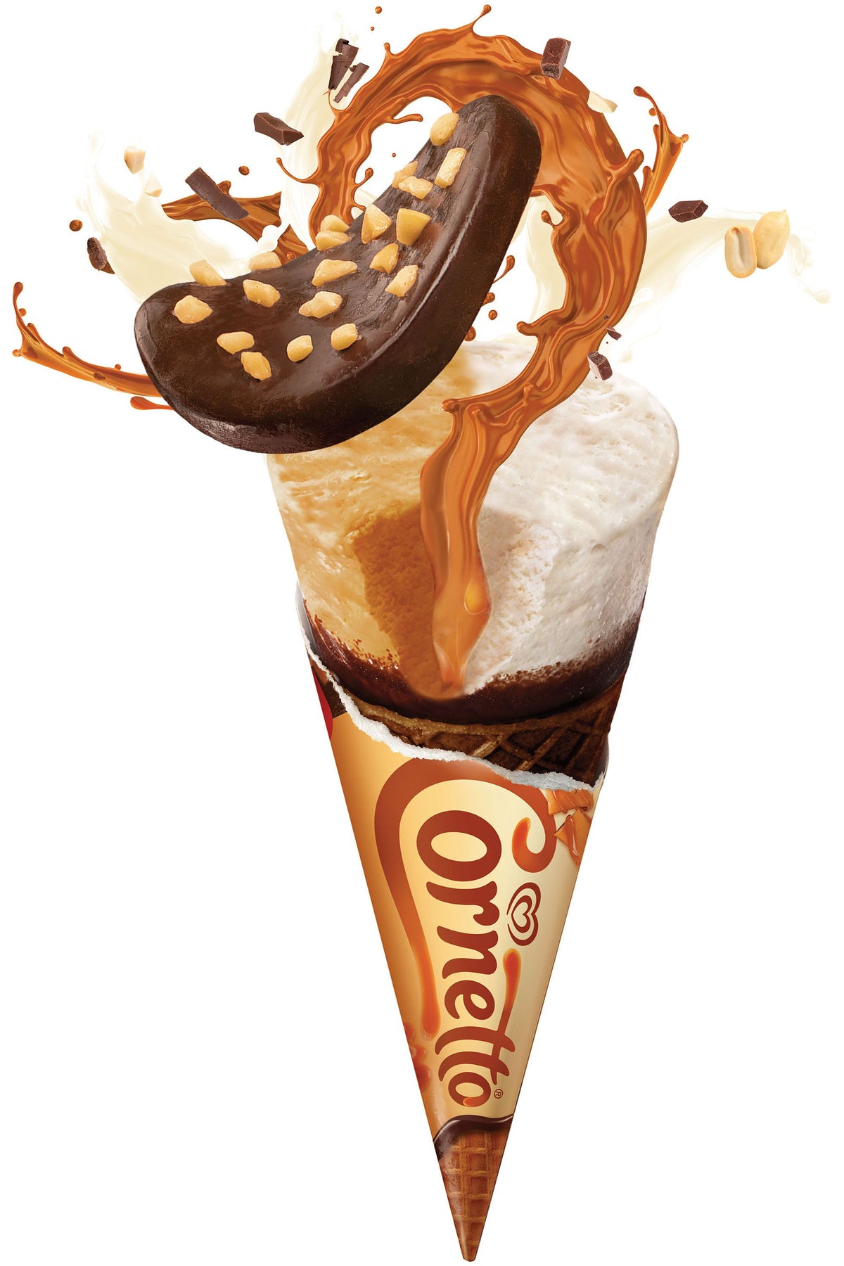 Wall's Vanilla Caramel Disc