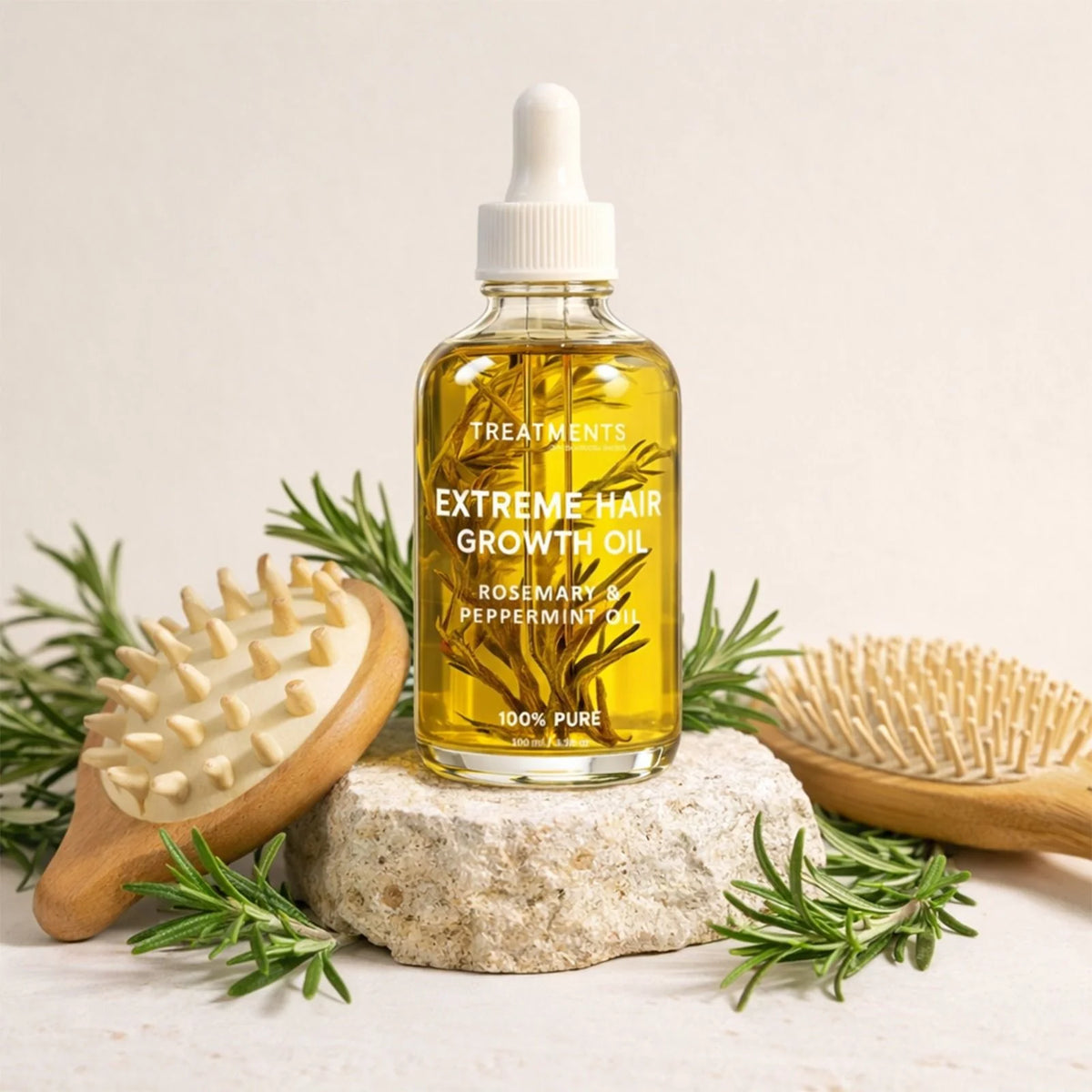 Treatments Extreme Hair Growth Oil Rosemary & Pepperment Oil 100ml