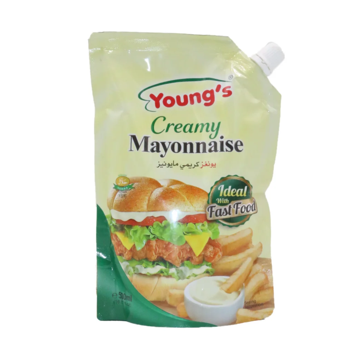 Youngs Mayonnaise Cremy Salt 500ml