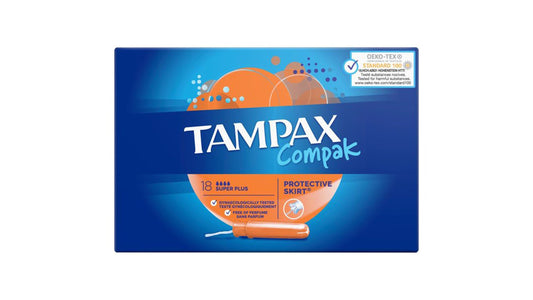 Tampax Compak Super Plus 18 Pieces