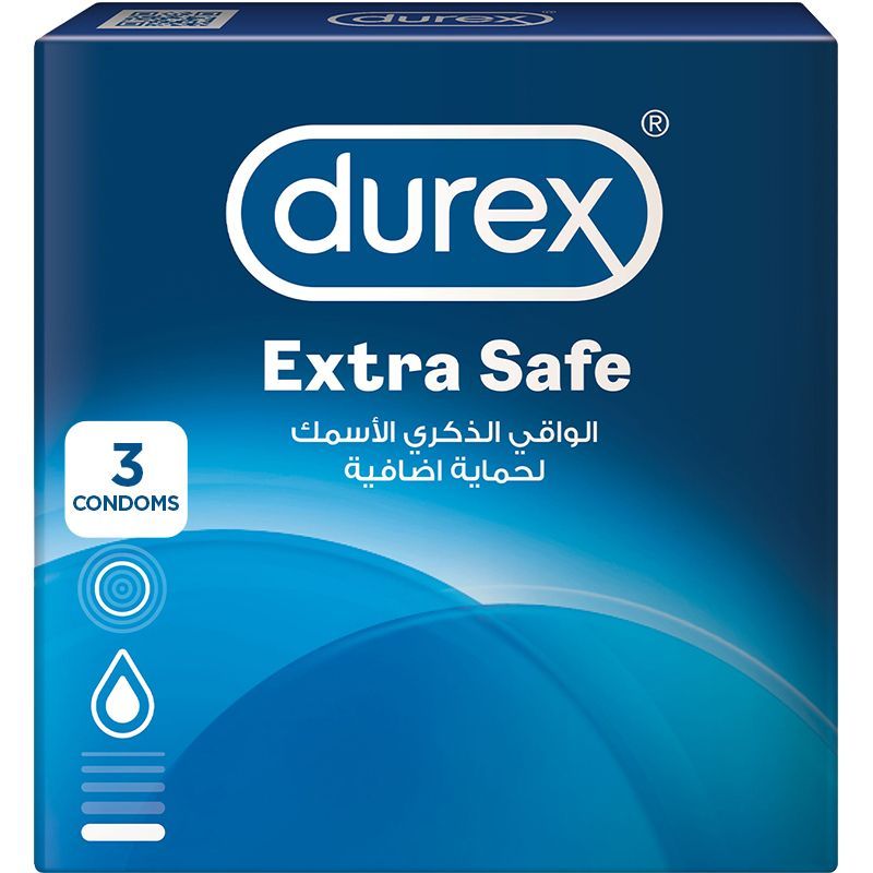 Durex Condoms Extra Safe 3 Piece Pack