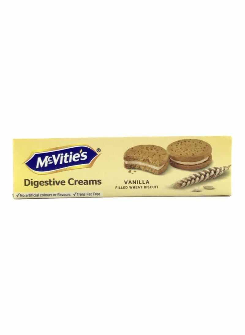 McVitie's Digestive Creams Vanila Filled Wheat Biscuits 1 Box