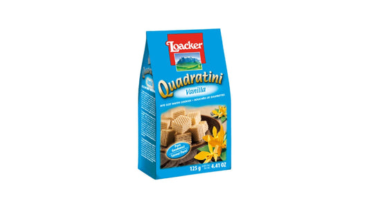 Loacker Quadratini Vanilla Wafer 125g