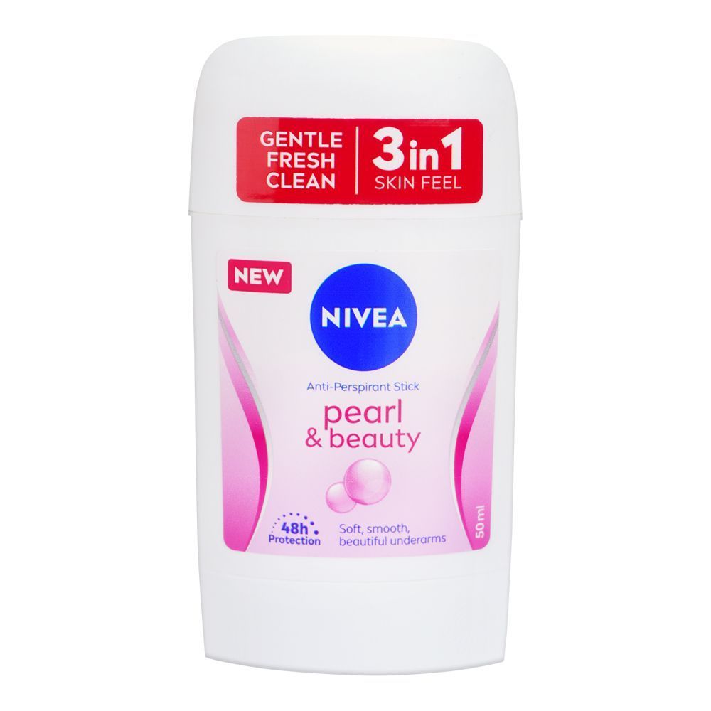 Nivea Anti-Perspirant Soft Smooth Pearl & Beauty Deodorant Stick 50ml