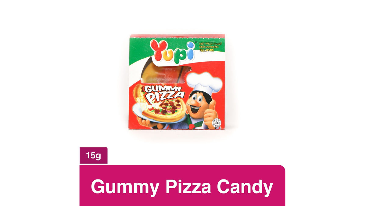 Yupi Gummy Pizza Tray 15g