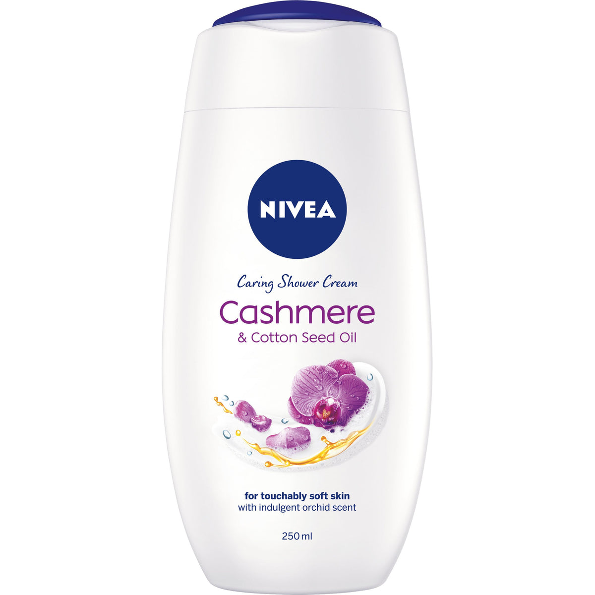 Nivea Cashmere & Cotton Seed Oil Caring Shower Cream 250ml