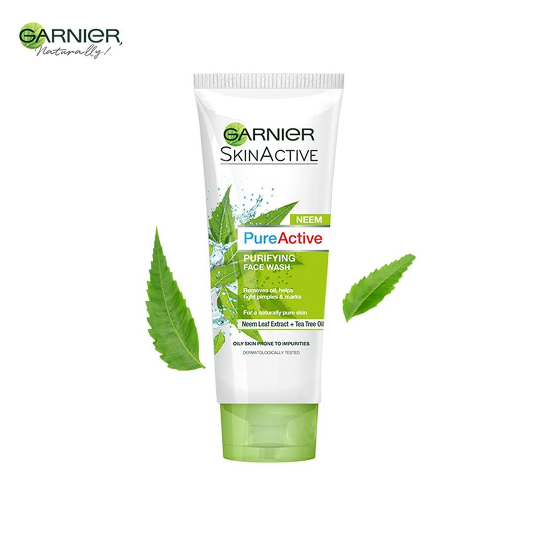 Garnier Face Wash Pure Active Neem Purifying 100ml