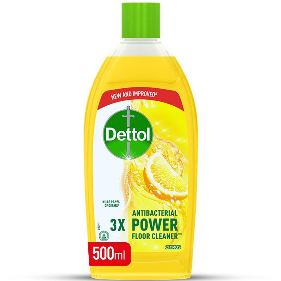 Dettol Citrus Antibacterial Power Floor Cleaner 500ml