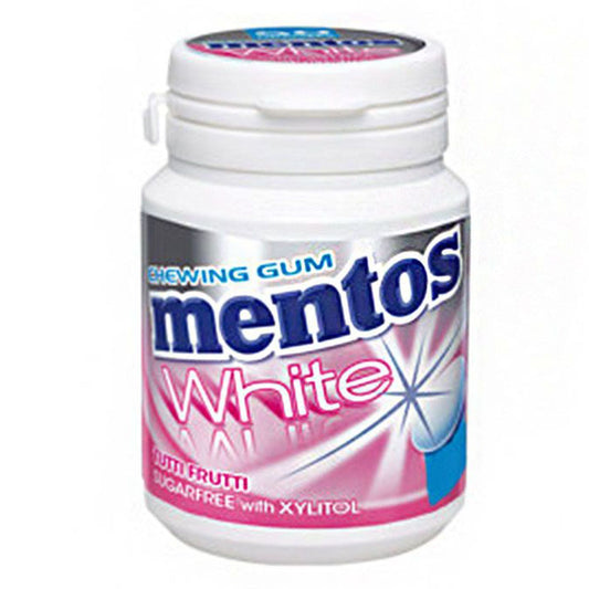 Mentos Gum Tutti Frutti Sugar Free Bottle Imported 38 Pieces