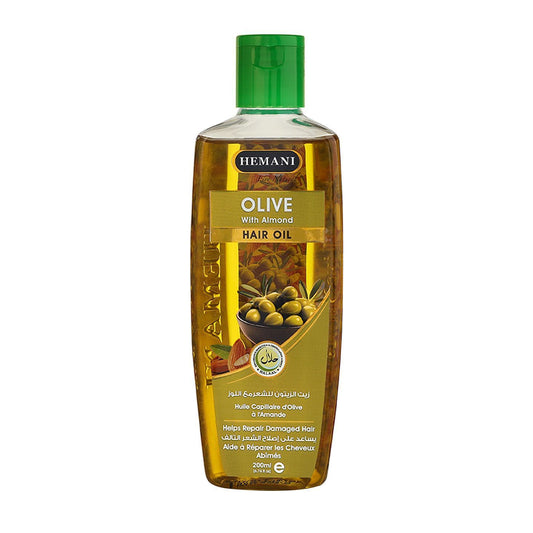 Hemani Olive with Almond Hair Oil 200ml