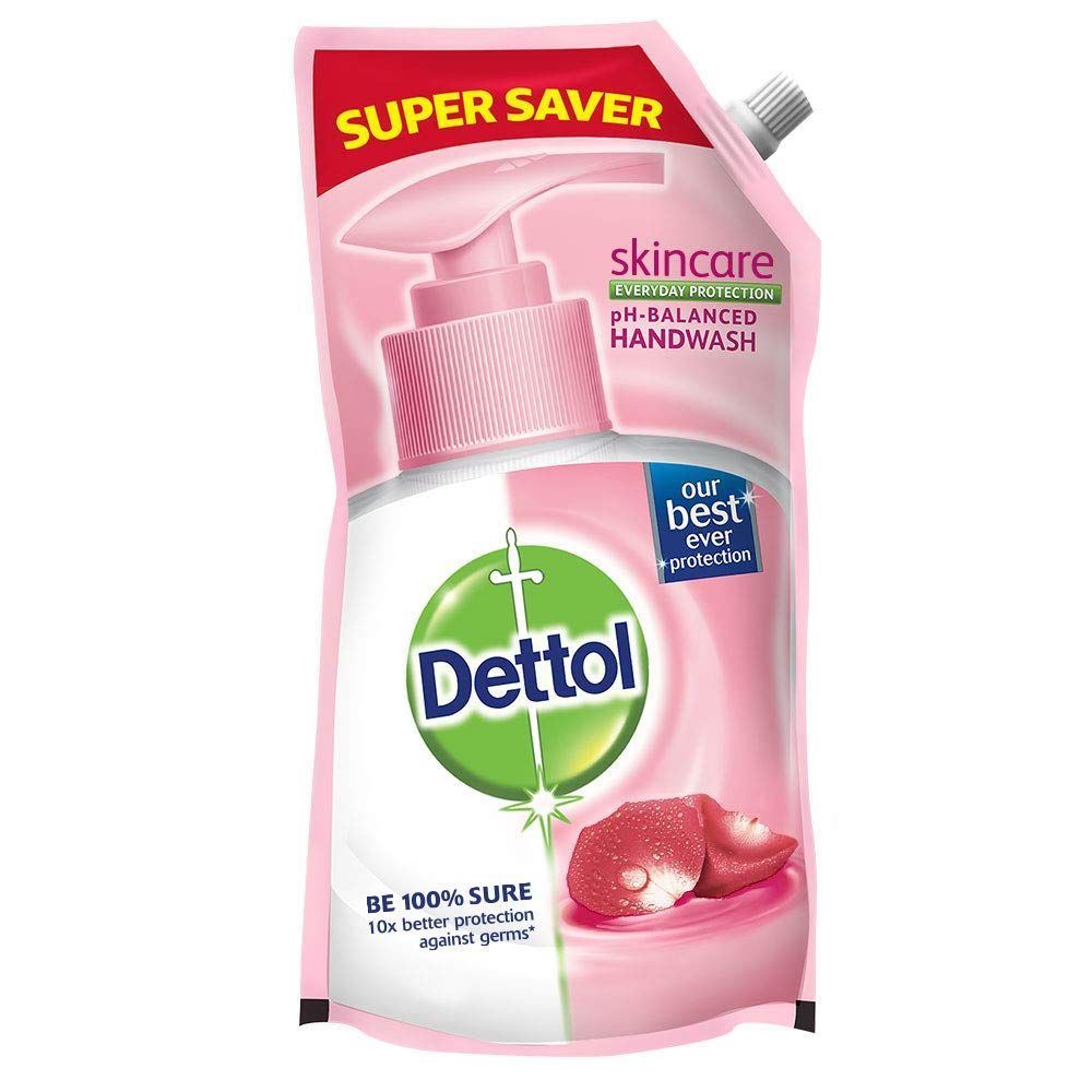 Dettol Liquid Hand Wash Skincare Pouch 750ml