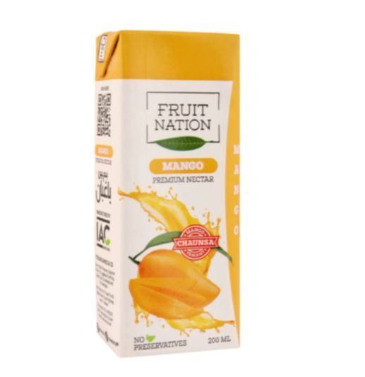 Fruit Nation Premium Nectar C/M 200ml