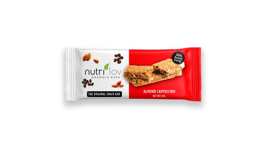Nutrilov Granola Bars Almond Cappuccino 45g