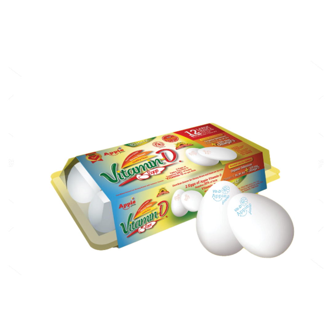Appie Farms Eggs Vitamin D 12 Pieces