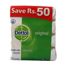 Dettol Reckitt Soap Original 4 x 138g