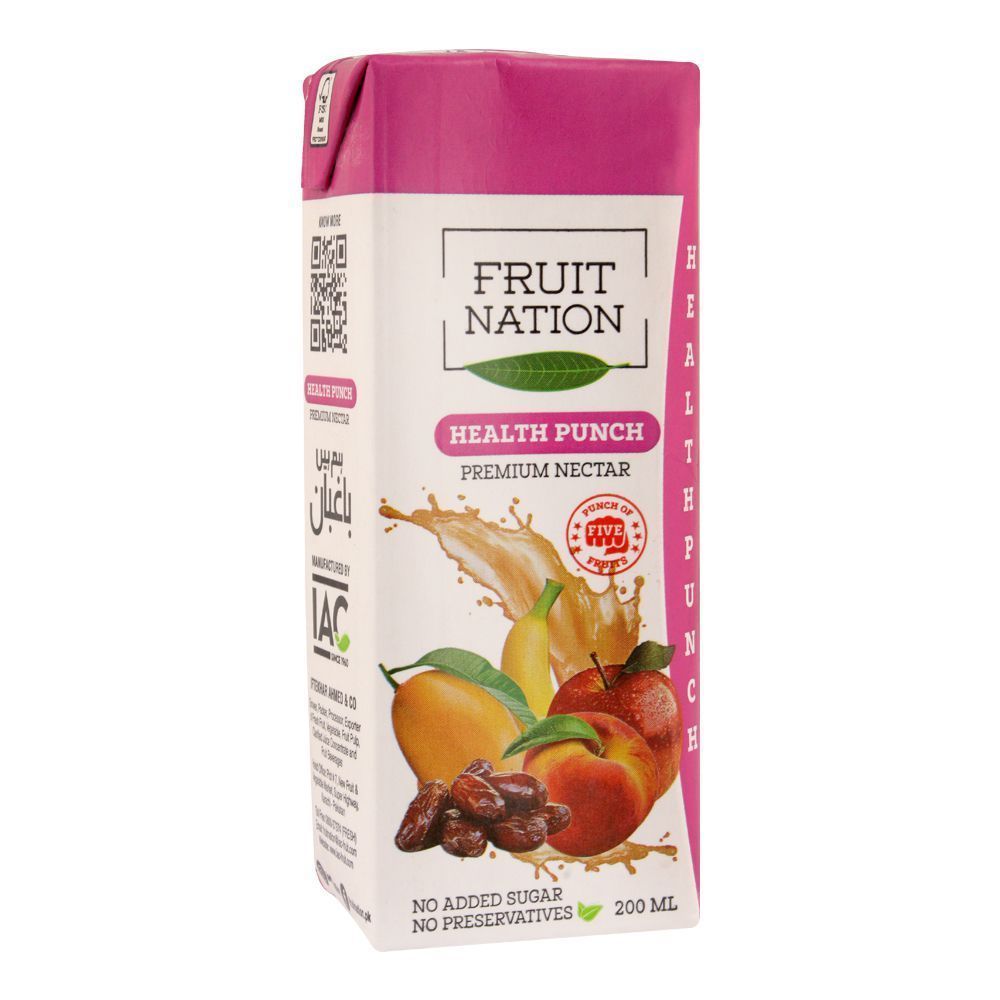 Fruit Nation Premium Nectar Healthy Punch 200ml