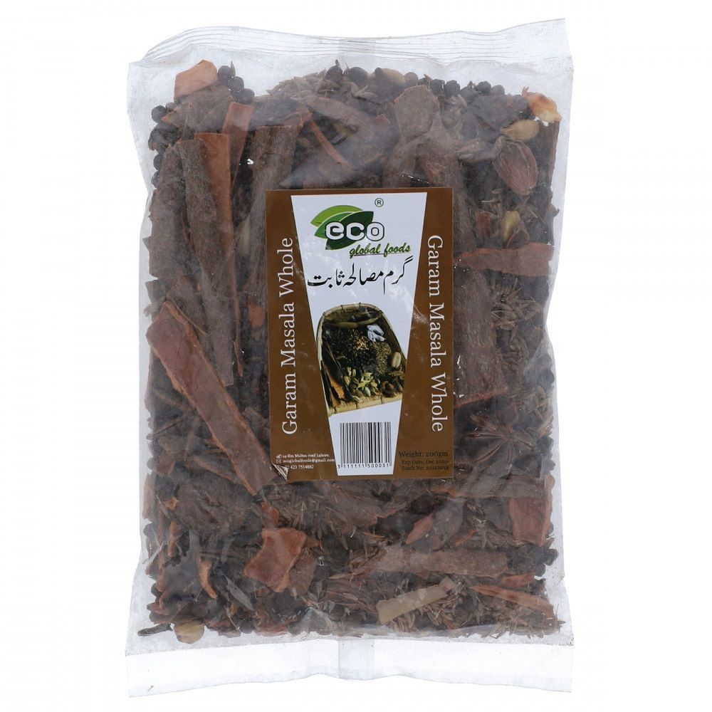 Eco Garam Masala Whole Pack 1 piece 200g
